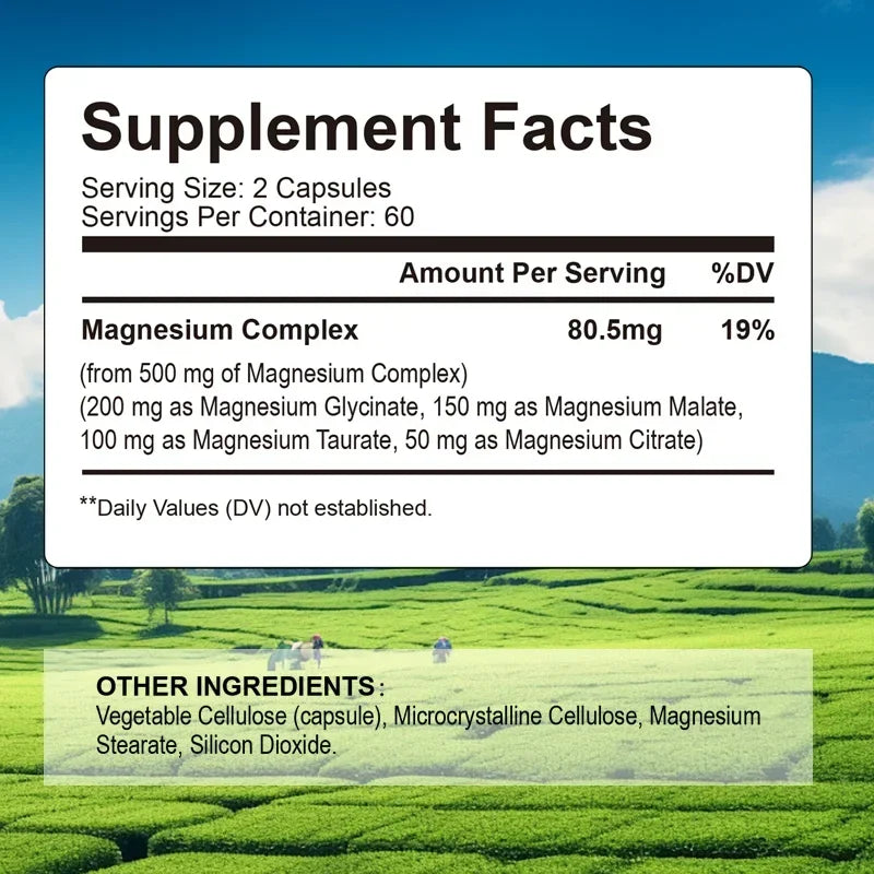 Magnesium Complex 120 Capsules