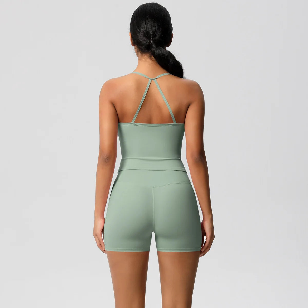 Quick Drying Brushed Sling Yoga Shorts