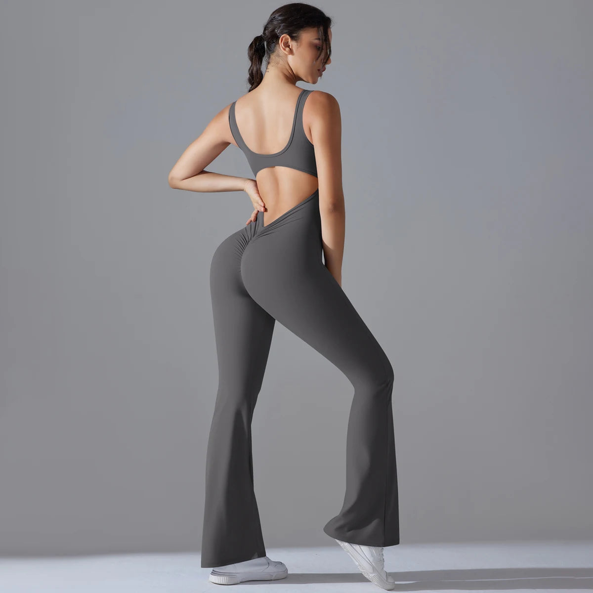 Backless Shapewear Romper Set
