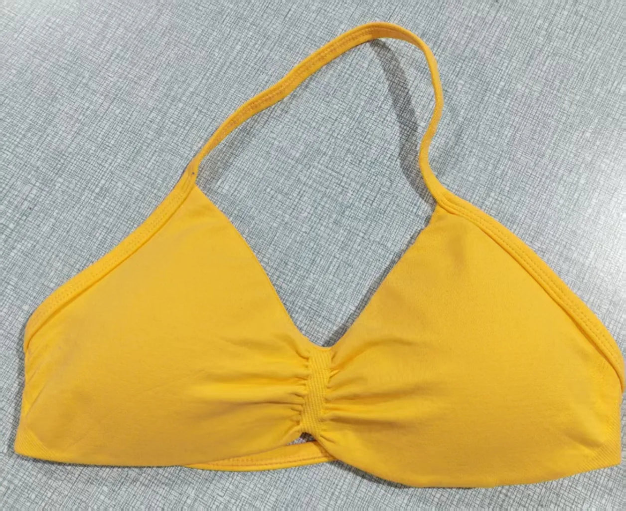 Front Motion Scrunch Seamless Gym Top