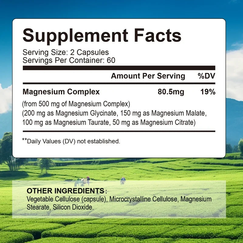 Magnesium Complex 120 Capsules