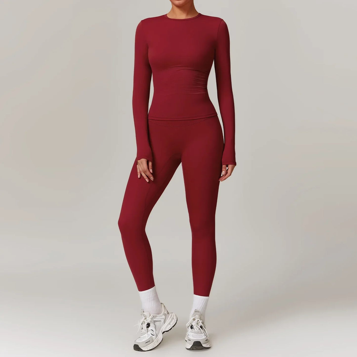 High Waist Seamless Gym Set