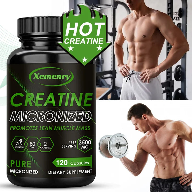 Creatine Monohydrate Capsules 120 Capsules