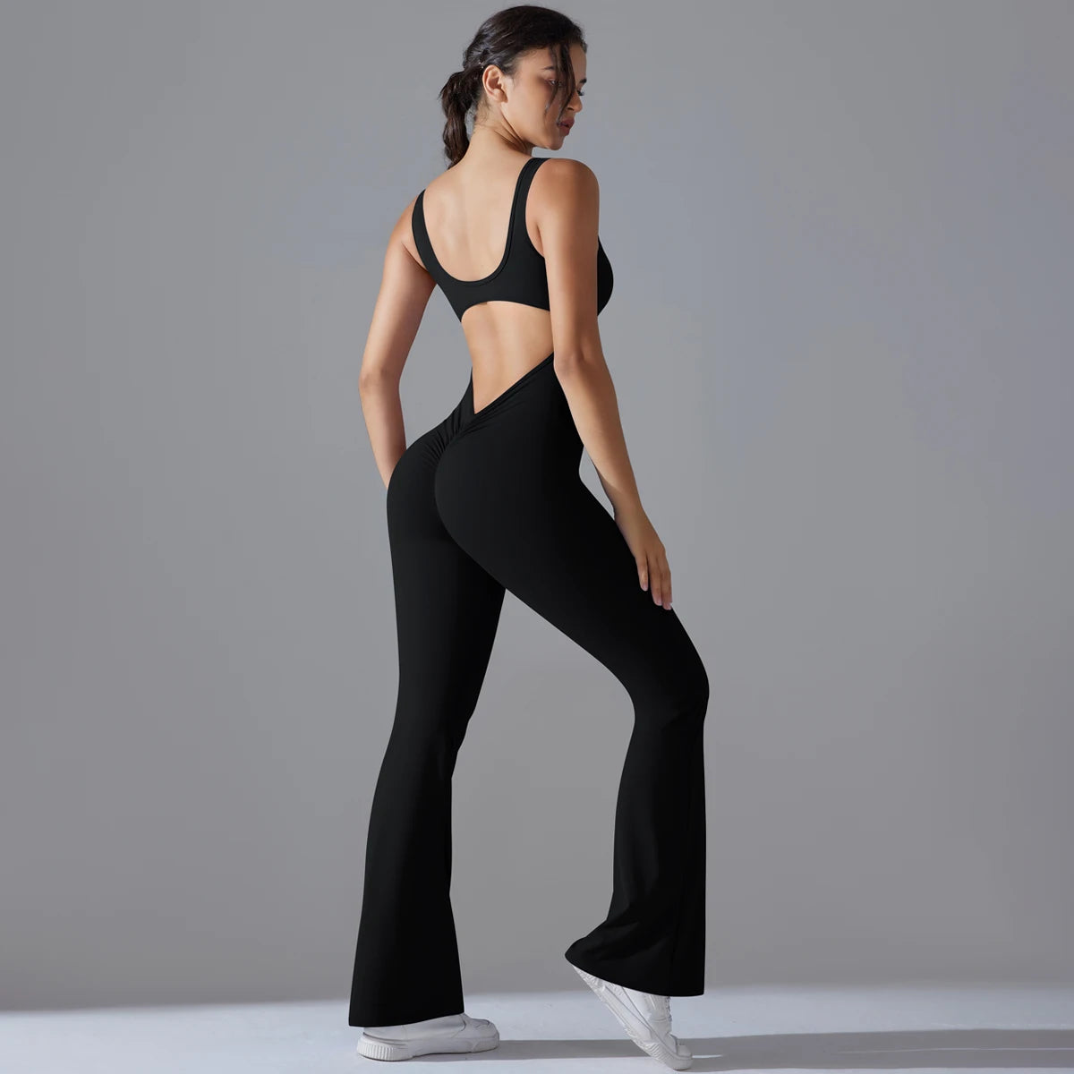 Backless Shapewear Romper Set