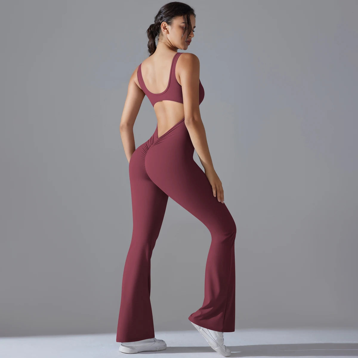 Backless Shapewear Romper Set