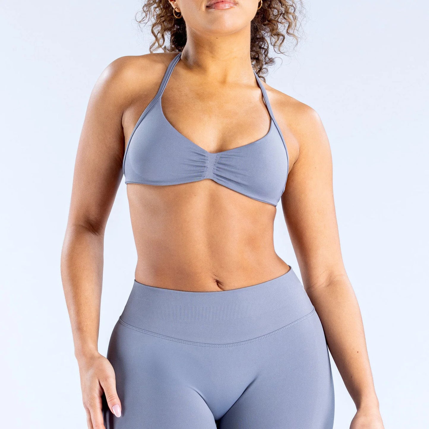 Front Motion Scrunch Seamless Gym Top