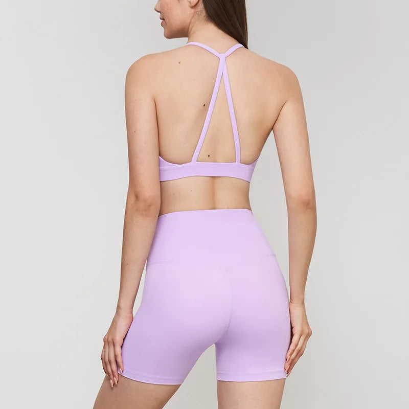 Breathable Shockproof Vest High Waist Shorts