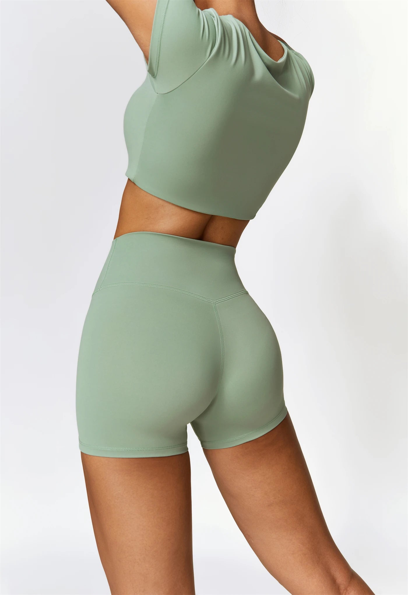 High Waist Seamless Gym Set