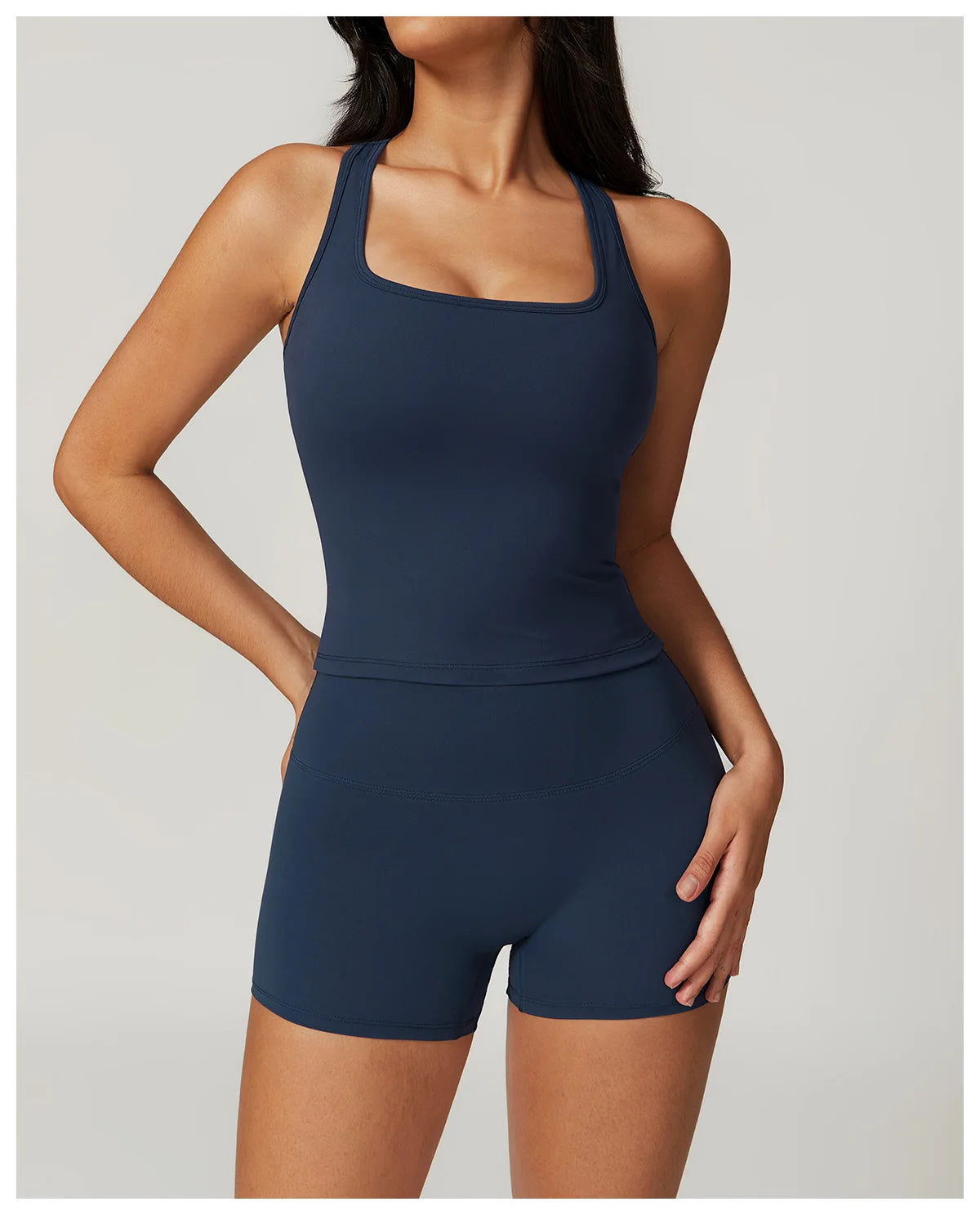 Short Sleeve Female Yoga Short Skirt Tracksuit