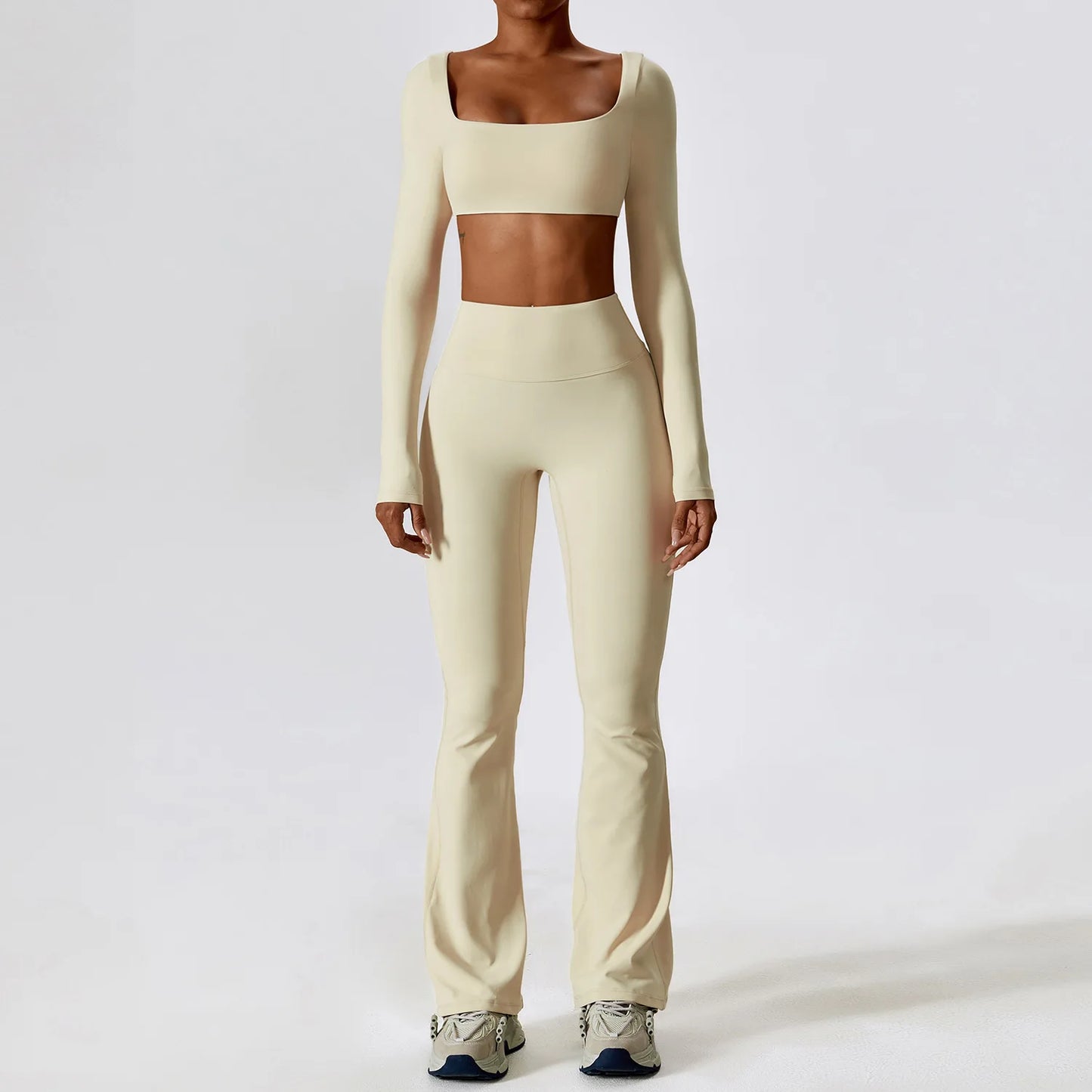 2-Piece Women Tracksuit Yoga Set