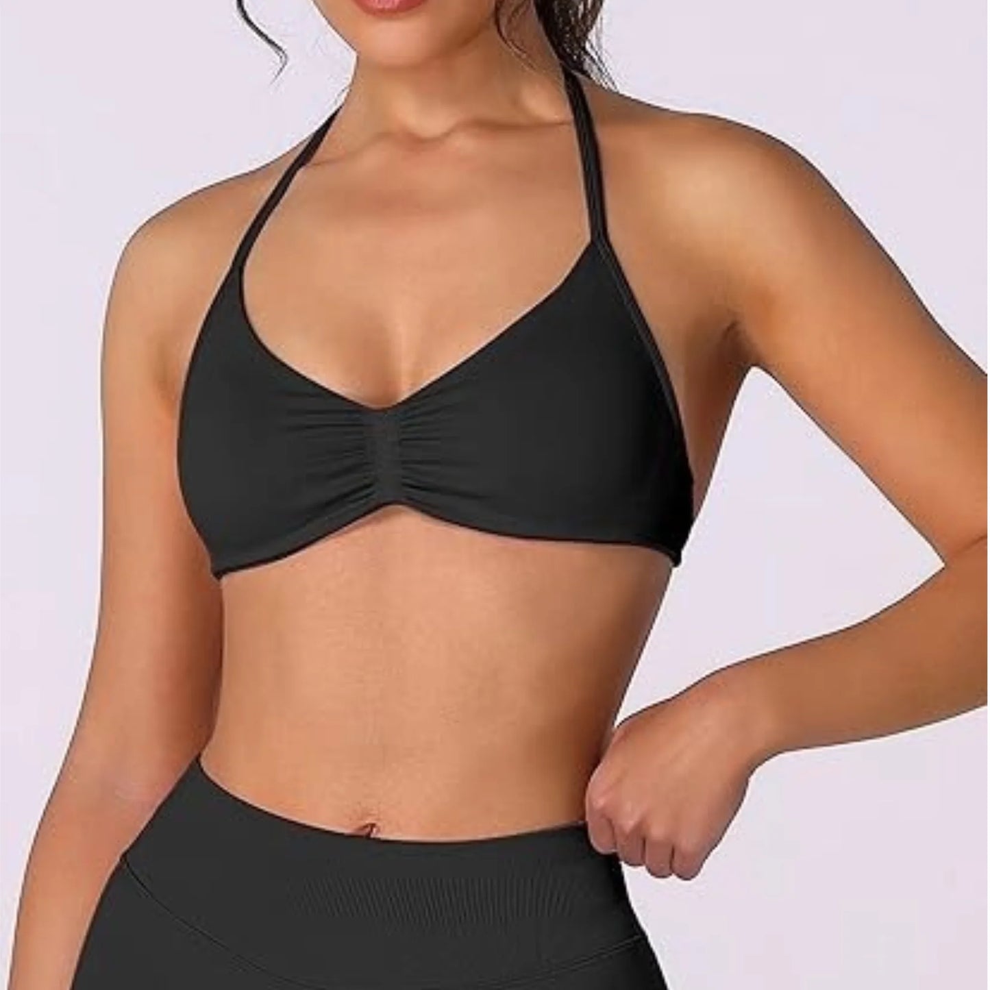 Seamless Bras Scrunch Workout Yoga Tank