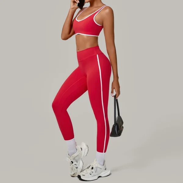 High-Waisted Butt-Lifting Women's Seamless Yoga Set
