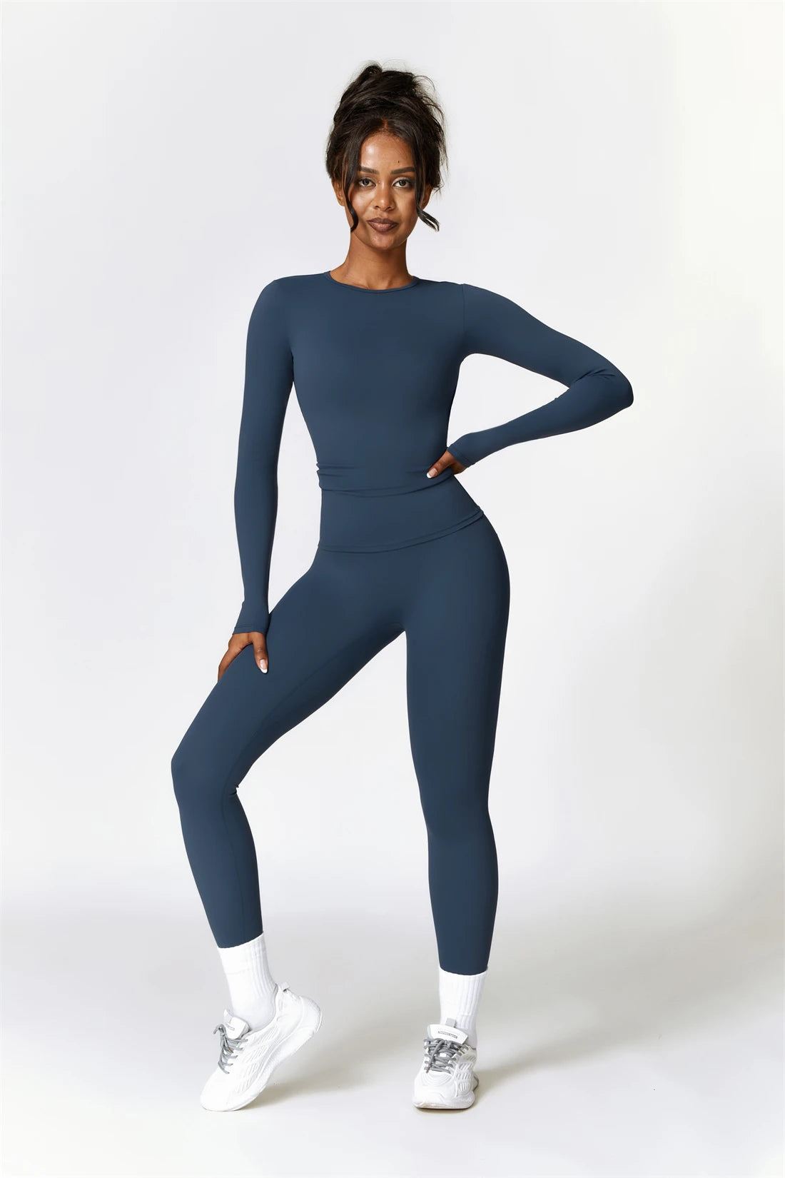 High Waist Seamless Gym Set