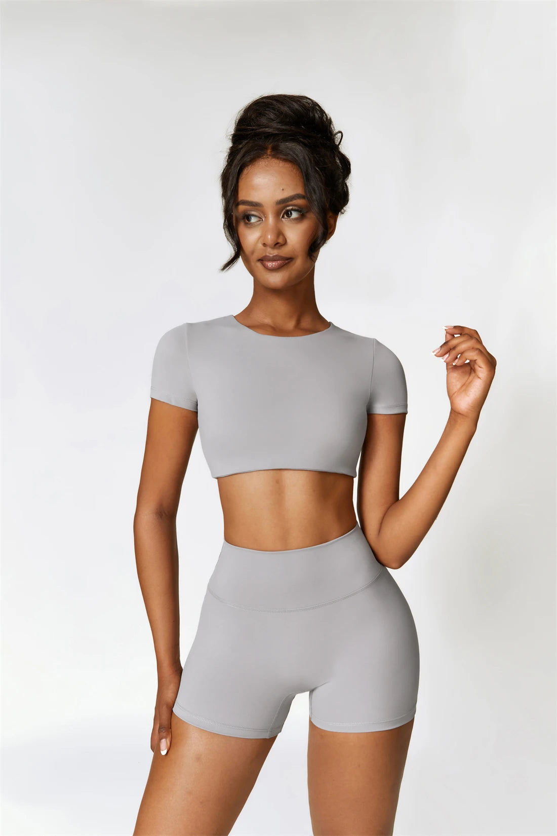 High Waist Seamless Gym Set