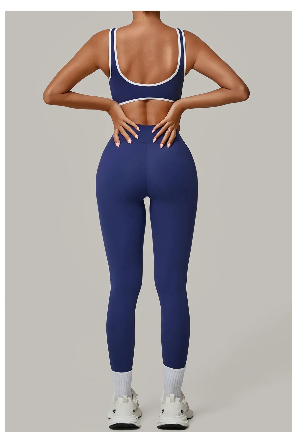 High-Waisted Butt-Lifting Women's Seamless Yoga Set