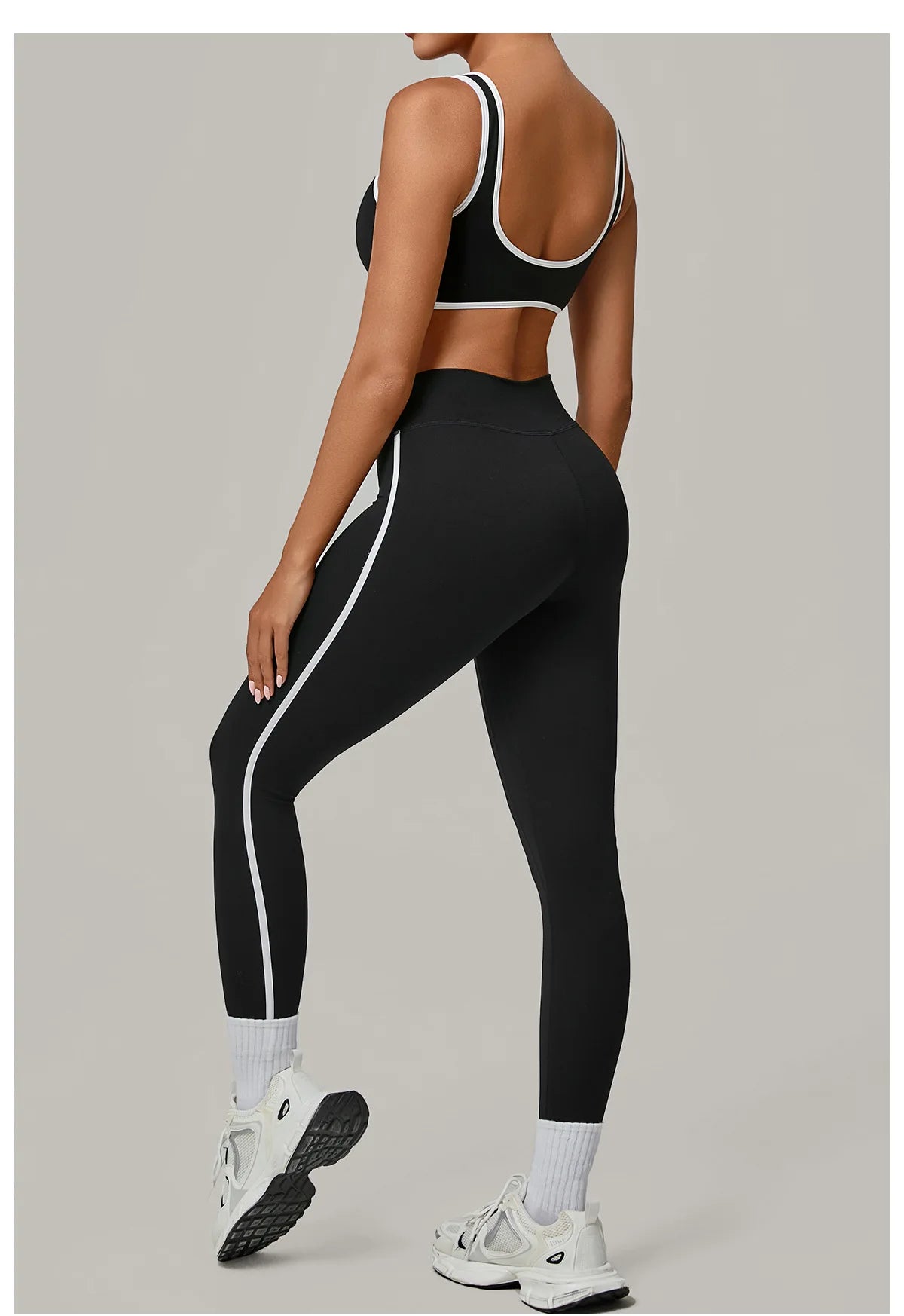 High-Waisted Butt-Lifting Women's Seamless Yoga Set