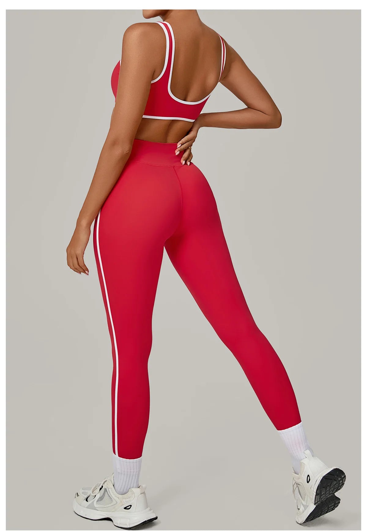 High-Waisted Butt-Lifting Women's Seamless Yoga Set