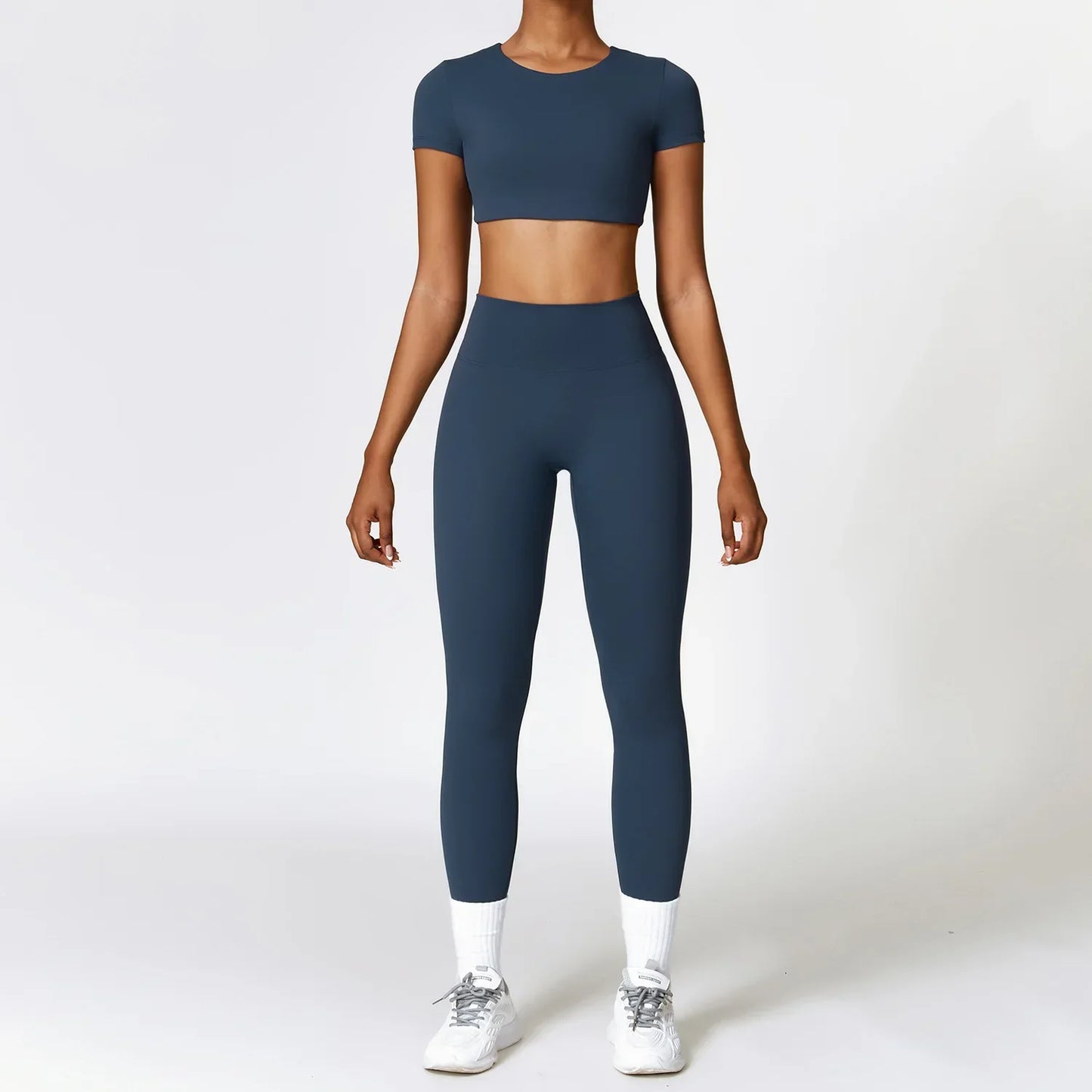 High Waist Seamless Gym Set