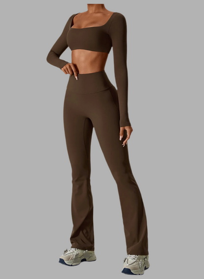 2-Piece Women Tracksuit Yoga Set