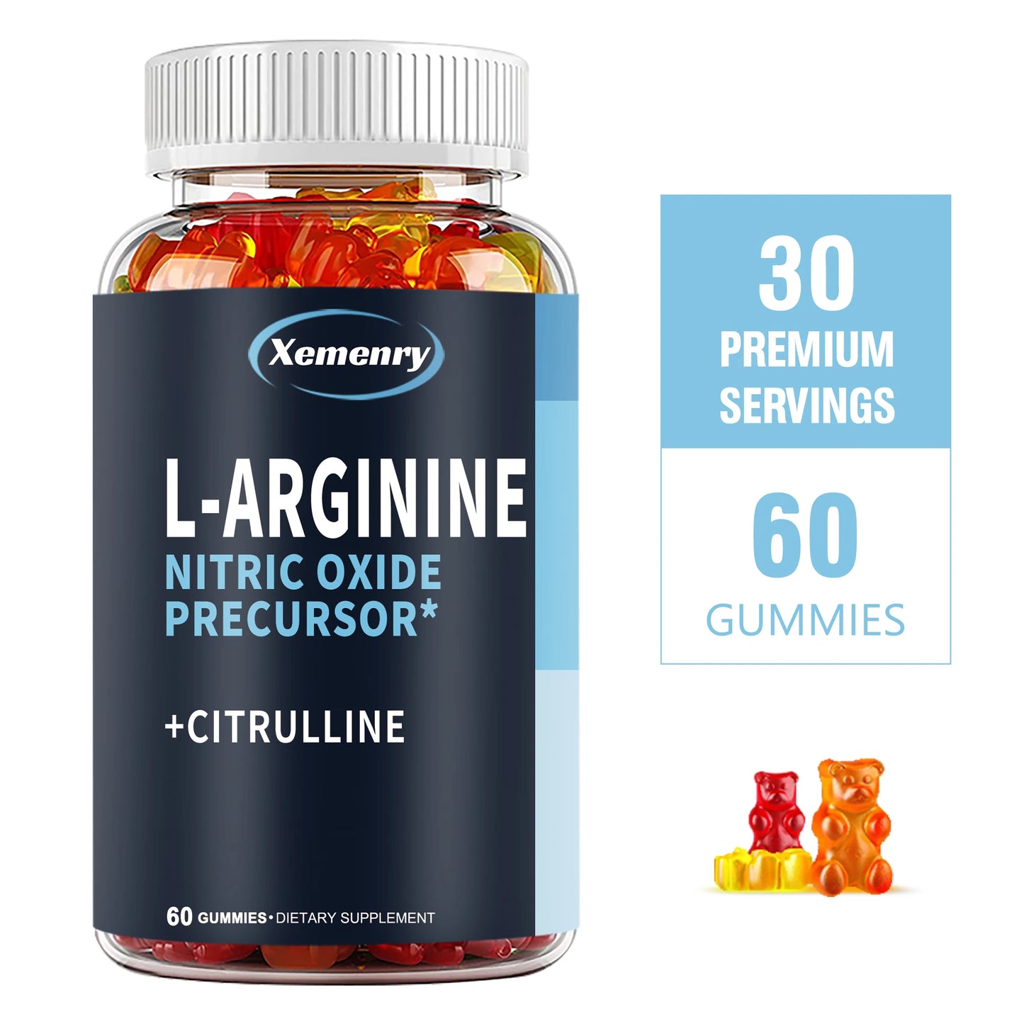 L-Arginine Gummies for Energy and Muscle Support