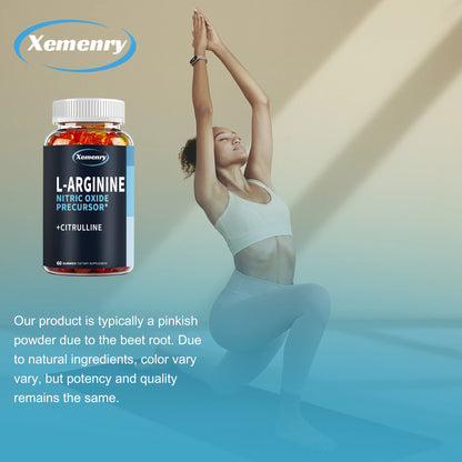 L-Arginine Gummies for Energy and Muscle Support