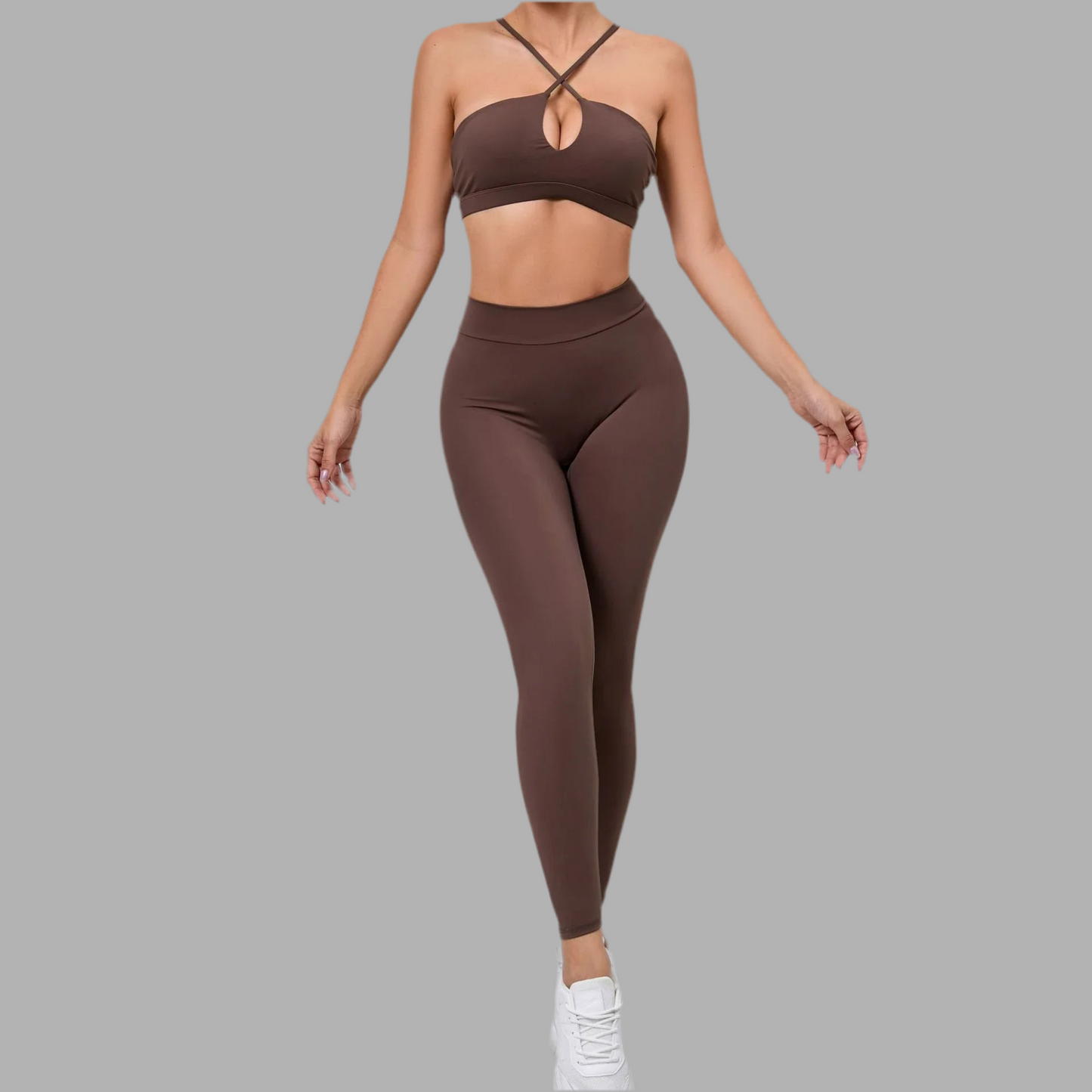 Beauty Back Bra Hip-lifting Nude Feel Pants Set
