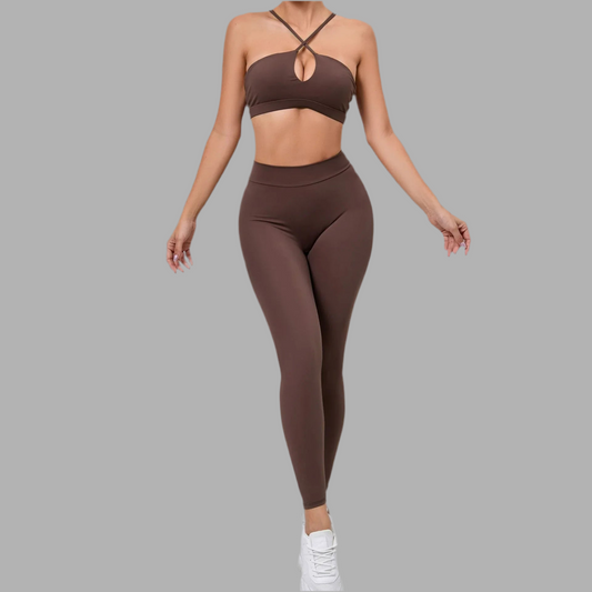 Beauty Back Bra Hip-lifting Nude Feel Pants Set
