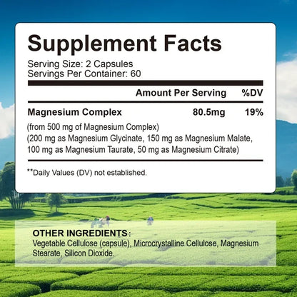 Magnesium Complex 120 Capsules
