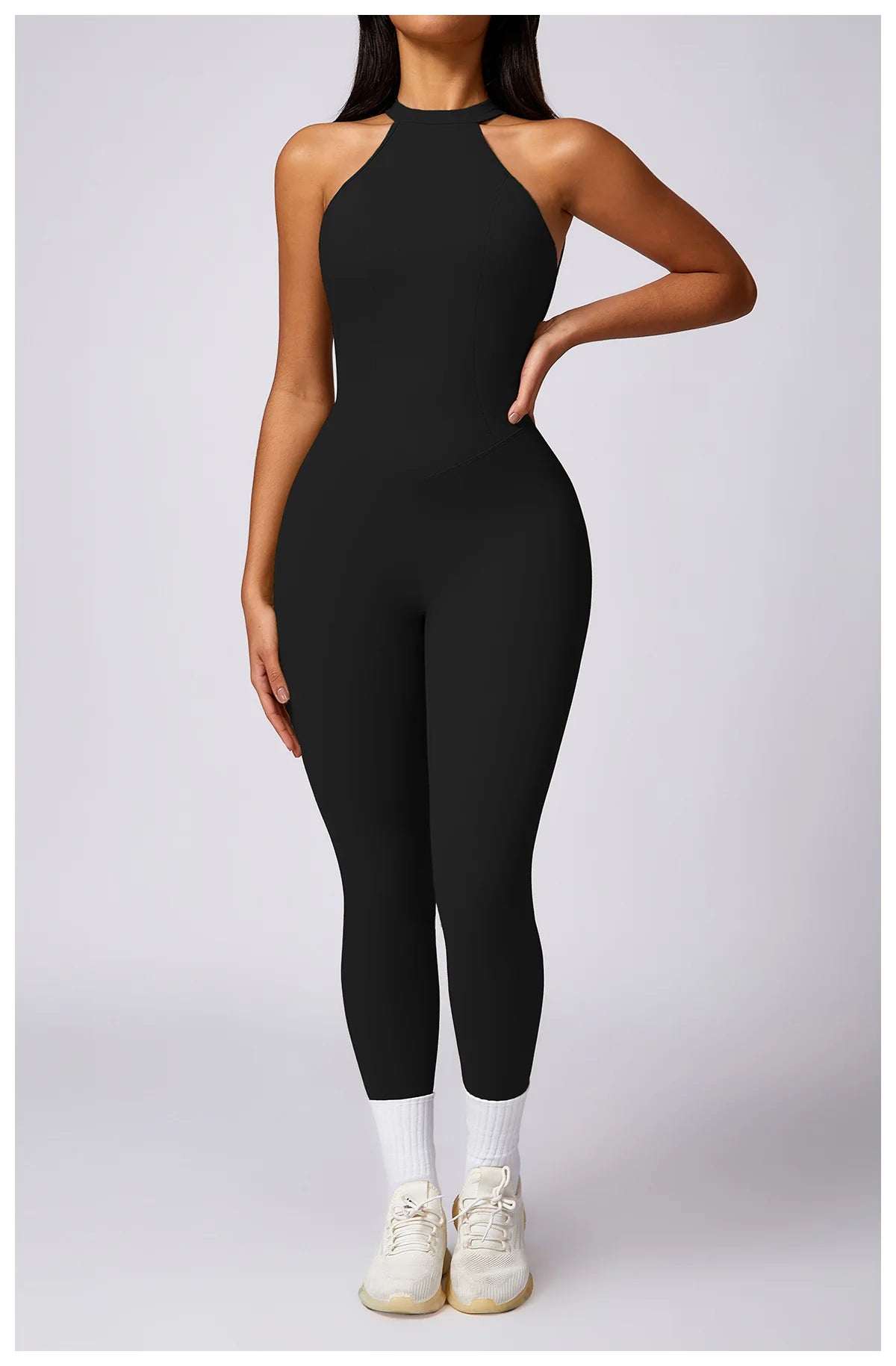 Backless Quick-Dry Yoga Jumpsuit