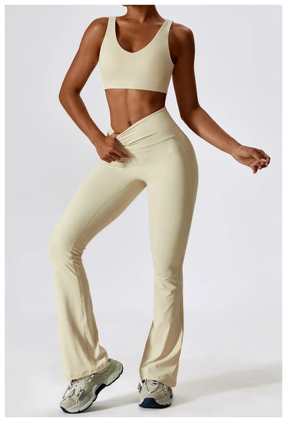 2-Piece Women Tracksuit Yoga Set