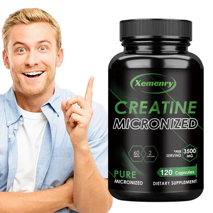 Creatine Monohydrate Capsules  120 Capsules