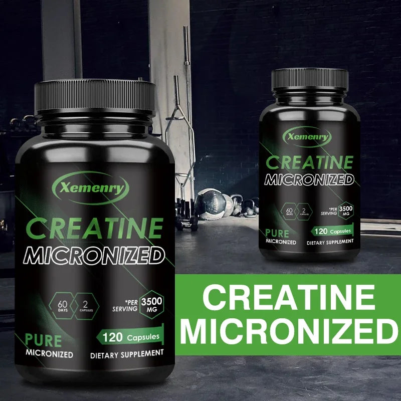 Creatine Monohydrate Capsules  120 Capsules