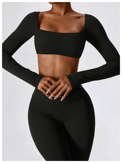 2-Piece Women Tracksuit Yoga Set