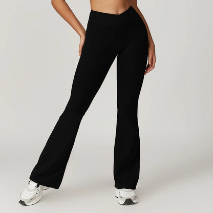 Bell-Bottomed Yoga & Fitness Leggings