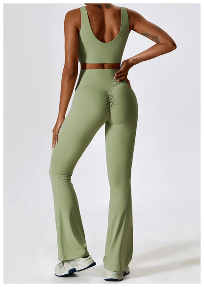 2-Piece Women Tracksuit Yoga Set