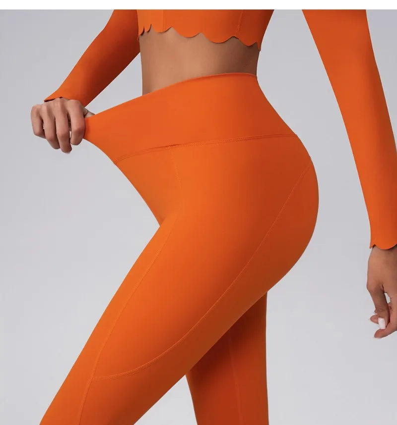 Lace Single Shoulder Yoga Bra Pants Set