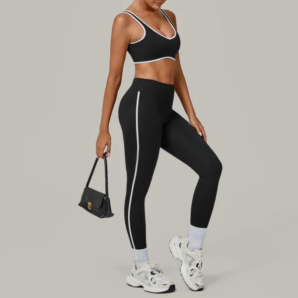 High-Waisted Butt-Lifting Women's Seamless Yoga Set
