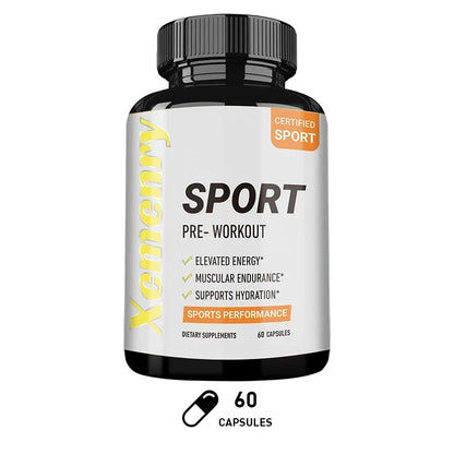 Sport Pre Workout Supplement 120 Capsules
