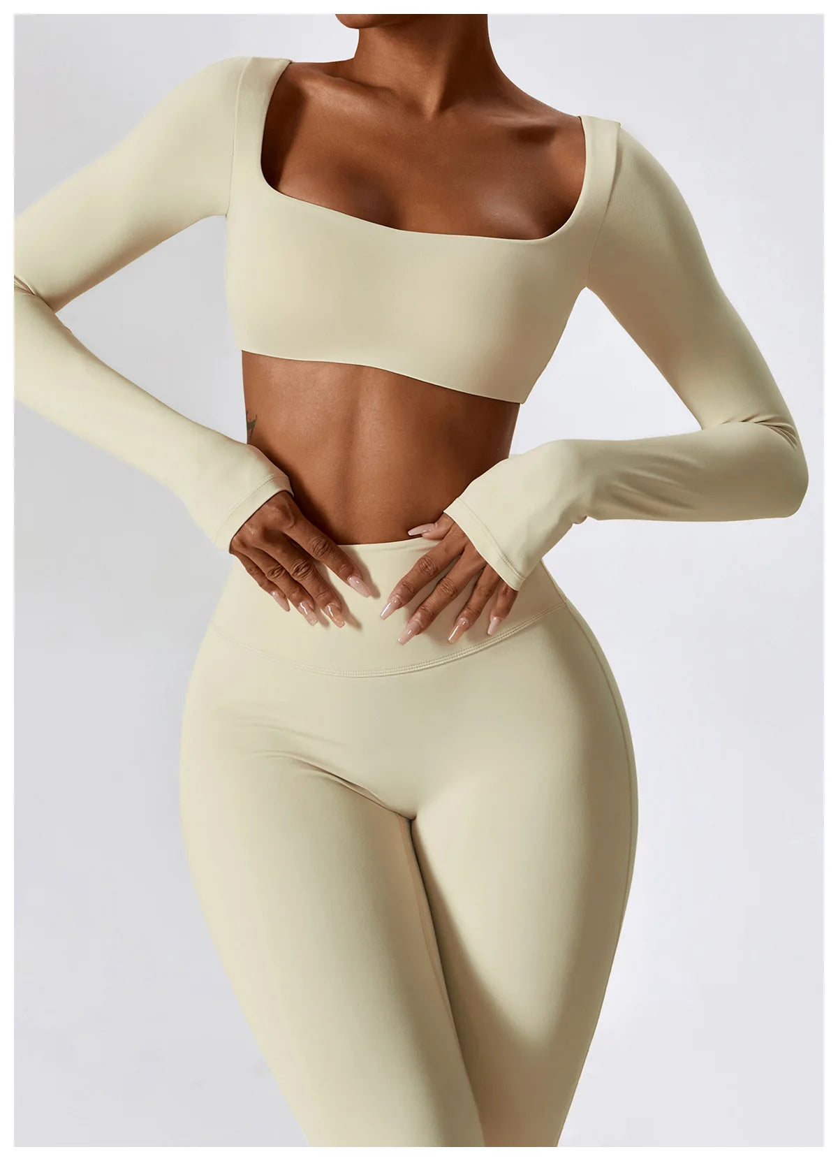 2-Piece Women Tracksuit Yoga Set