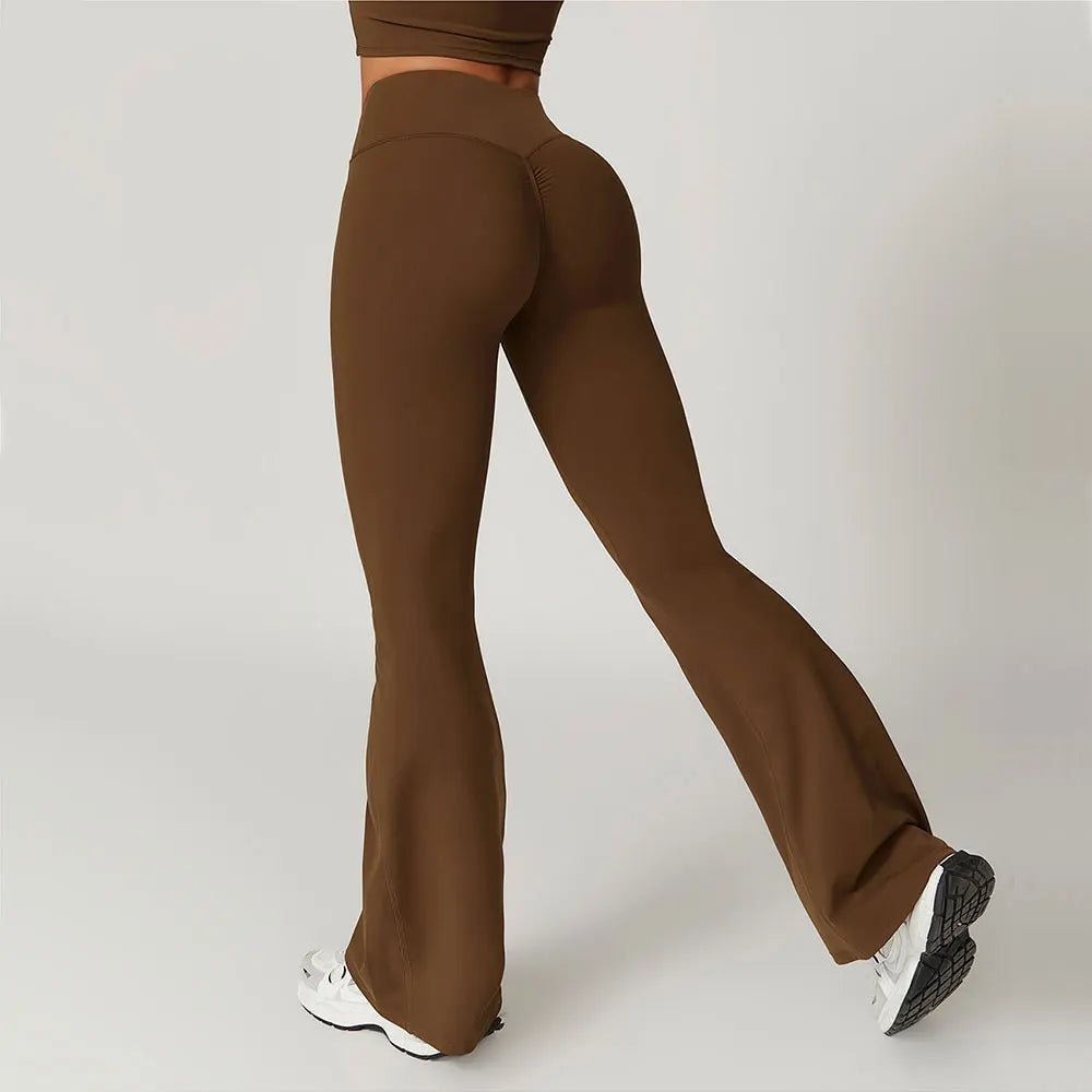 Bell-Bottomed Yoga & Fitness Leggings