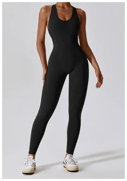 Push-up Overalls Gym Clothing Set