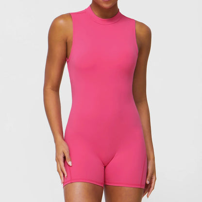 Sexy Back V Jumpsuits Women's Tracksuit Yoga Set