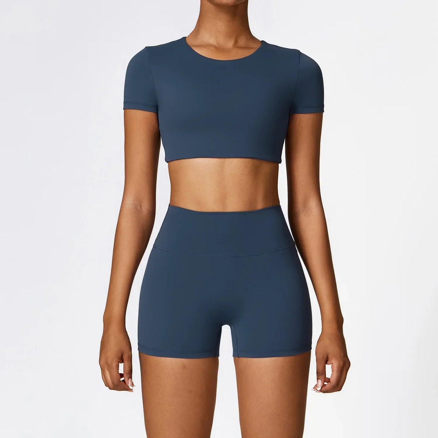 High Waist Seamless Gym Set