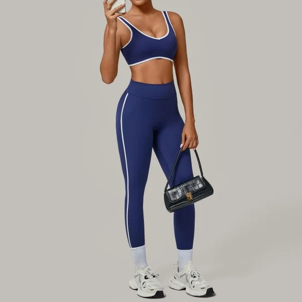 High-Waisted Butt-Lifting Women's Seamless Yoga Set