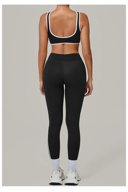 High-Waisted Butt-Lifting Women's Seamless Yoga Set