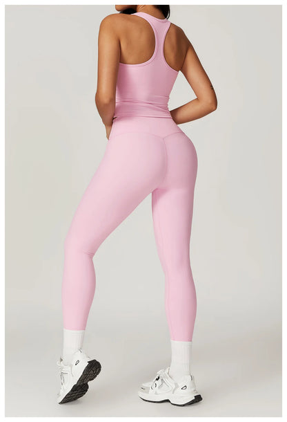 Short Sleeve Female Yoga Short Skirt Tracksuit