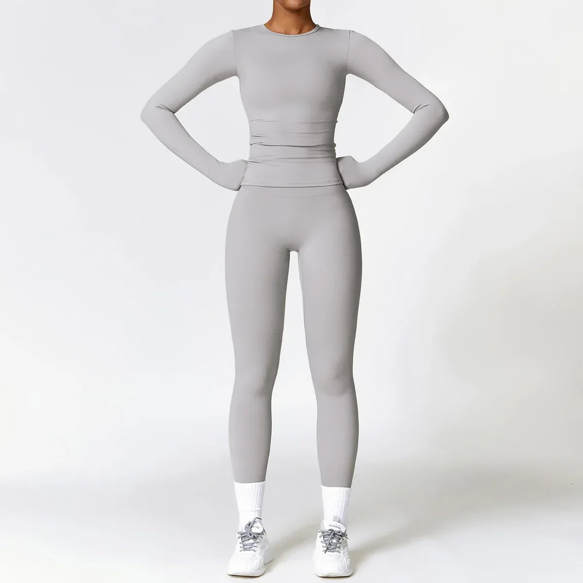 High Waist Seamless Gym Set