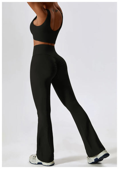 2-Piece Women Tracksuit Yoga Set