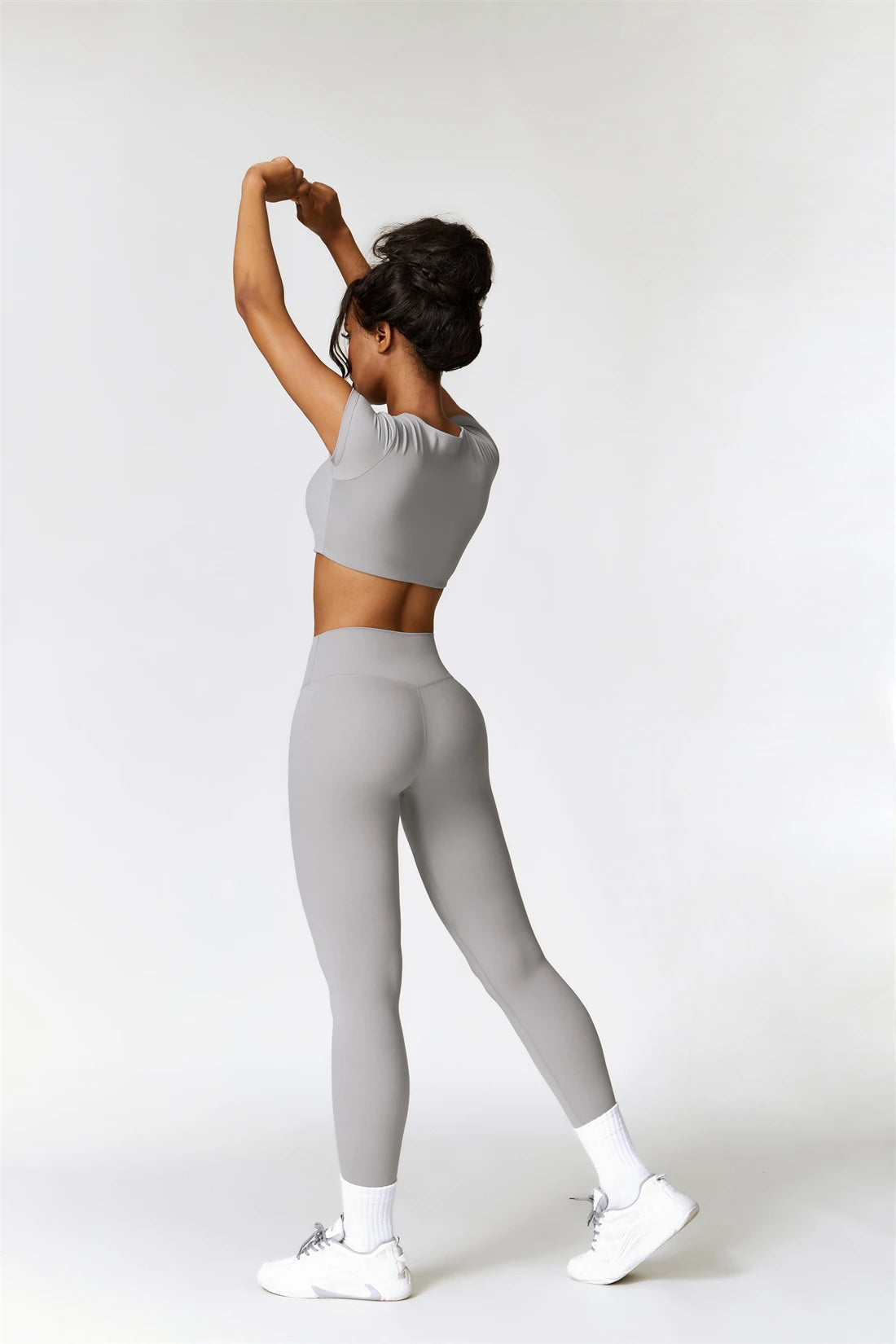 High Waist Seamless Gym Set