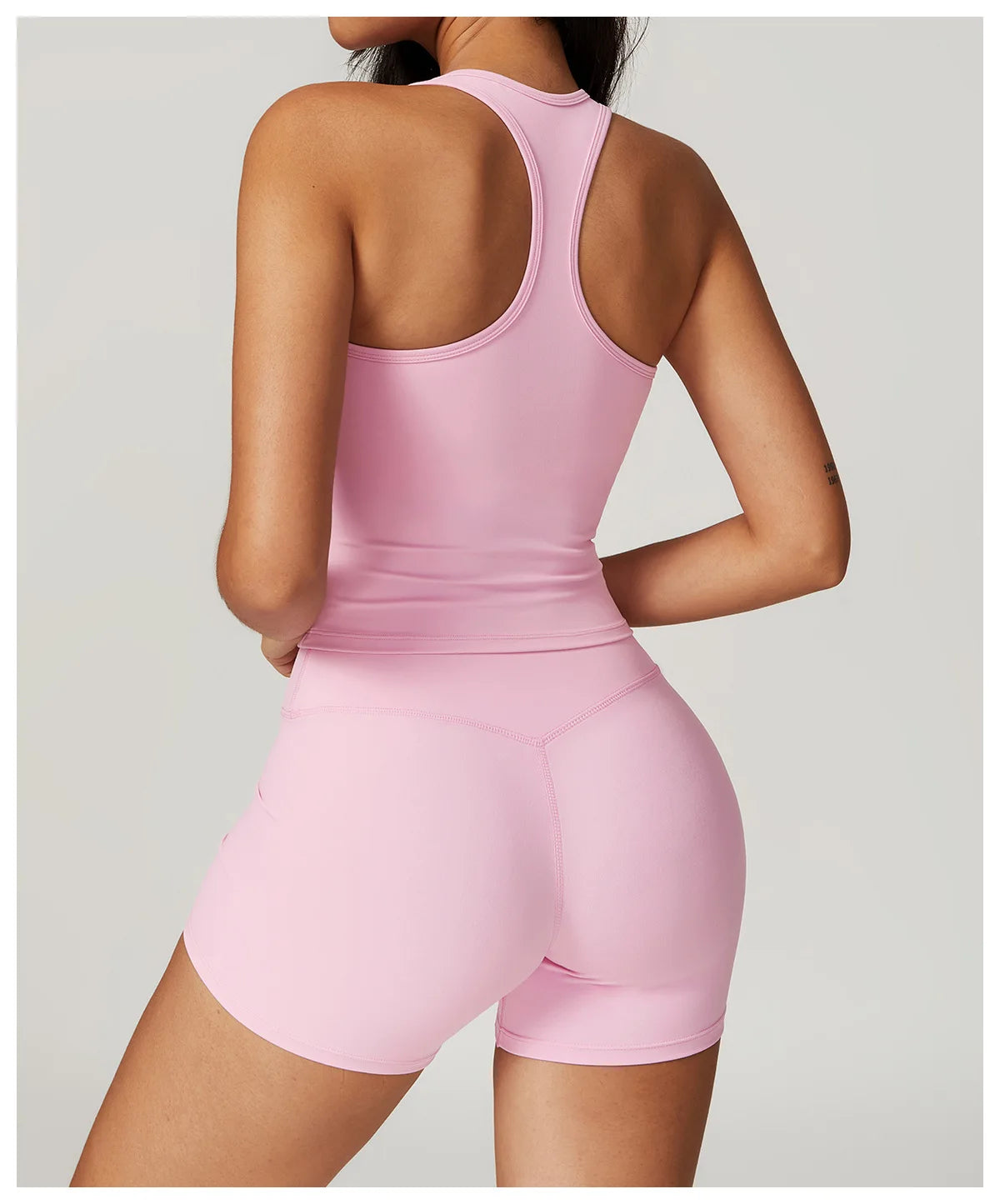Short Sleeve Female Yoga Short Skirt Tracksuit